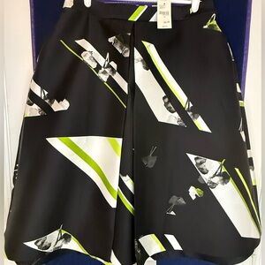 Lane Bryant NWT
Green, Black, and White Skirt
Size 14